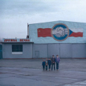 Hangár ve vojenském prostoru Milovice - Mladá (1985)