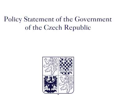 Policy statement of the Government of the Czech Republic
