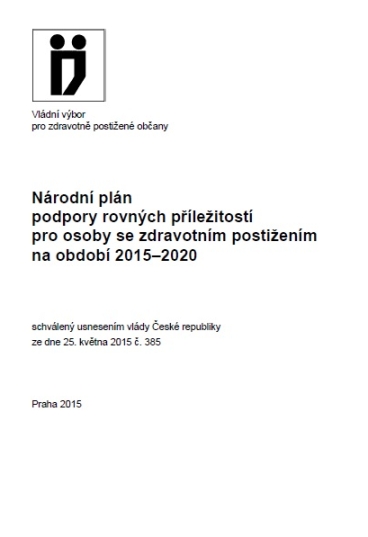 Národní plán podpory rovných příležitostí pro osoby se zdravotním postižením na období 2015-2020