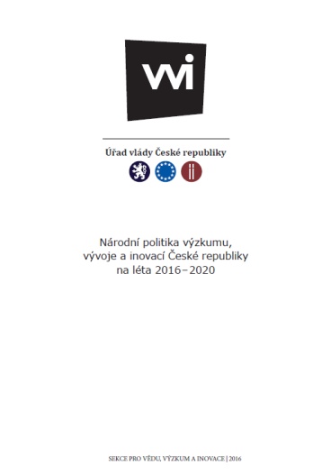 Národní politika výzkumu, vývoje a inovací České republiky na léta 2016-2020